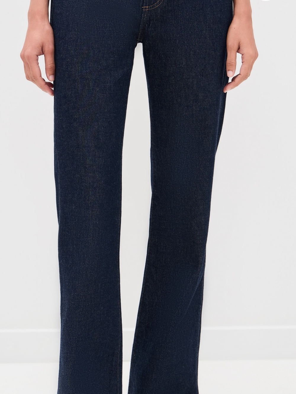 Agolde Dark Blue Flare Jeans